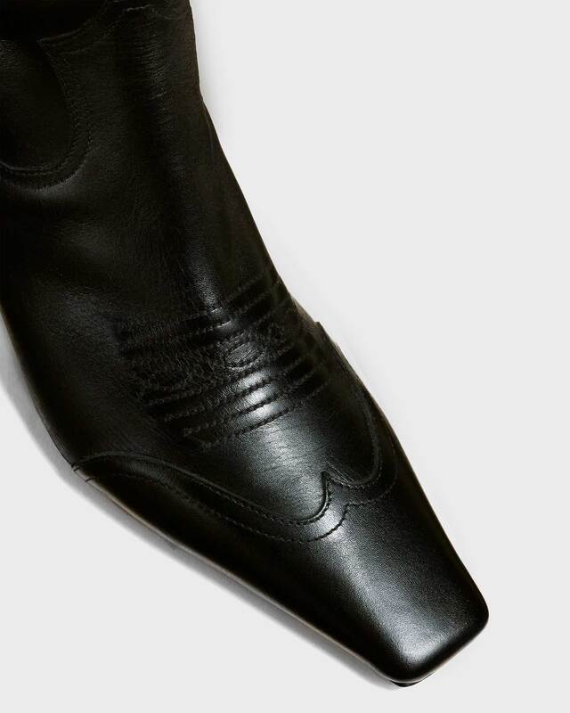Khaite Boots Dallas Ankle Svart EUR 36