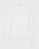 Dagmar Top Lyocell Long Sleeve White M