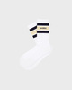 Sporty & Rich Sokker Serif Logo White ONESIZE