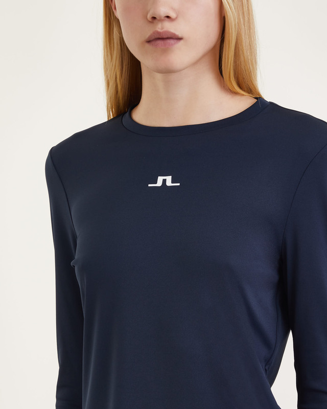 J Lindeberg Ada LS T-shirt Blå XL