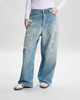 Acne Studios Jeans 2023 Baggy Fit Antracite Blue 38