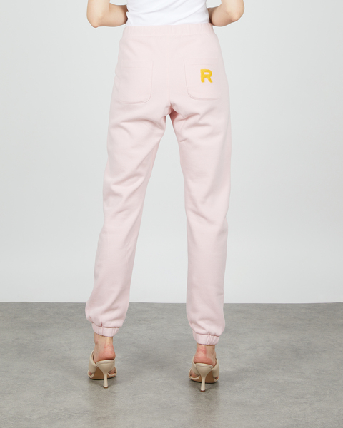 Trouser High Waisted Jogger With Terry Patches Pink 2