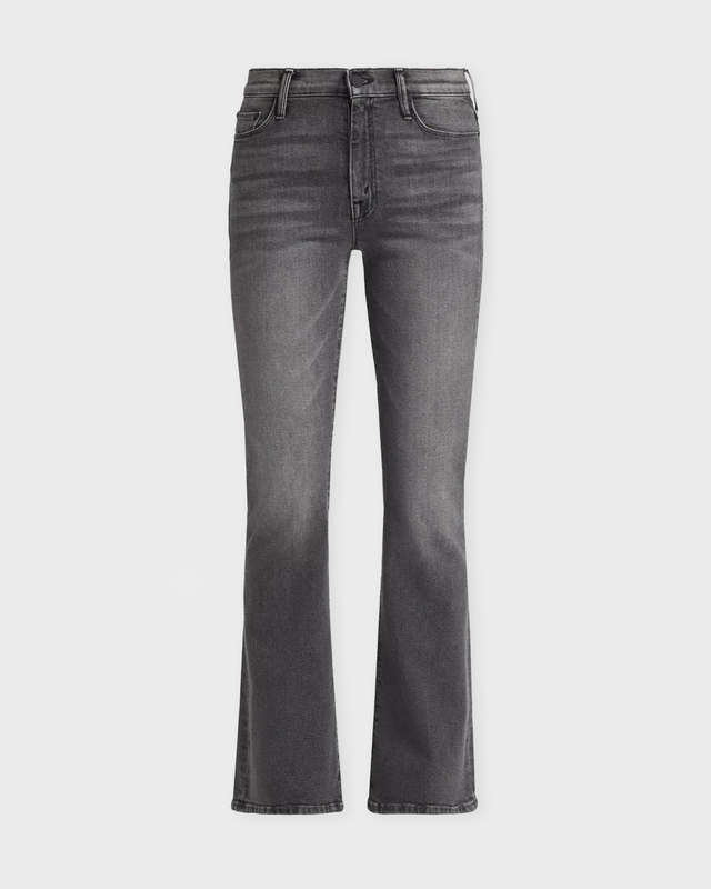 Mother Denim Jeans The Weekender Dark Grey Grå 30
