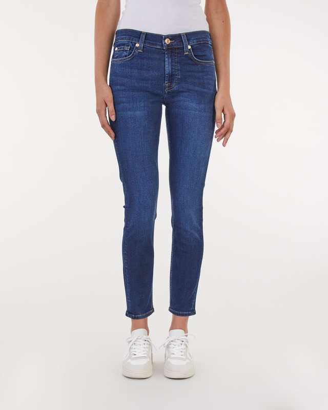 7 For All Mankind Jeans The Ankle Skinny Bair Eco Indigo 27