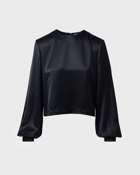 Blus Darcy Satin Black 1