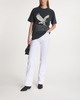 ANINE BING T-shirt Lili Retro Eagle Washed black L
