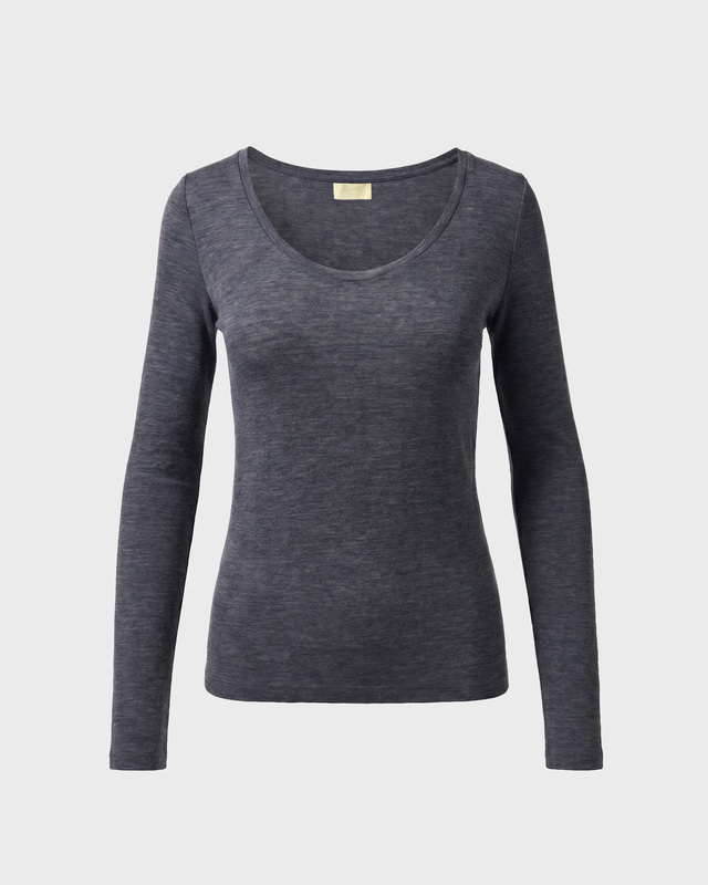 Wakakuu Icons Topp Merino Wool Selene Grå XL