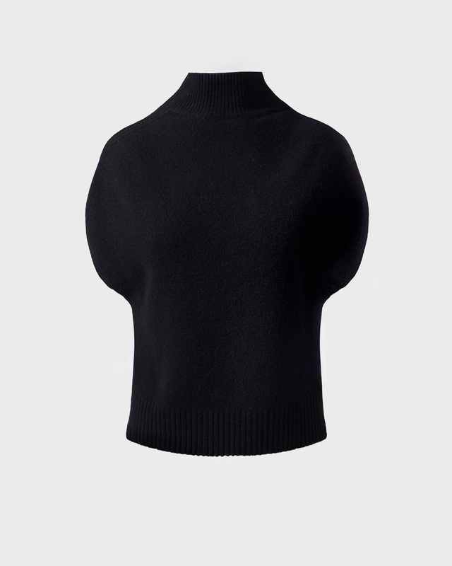 Wakakuu Icons Top Marais Knitted Black L