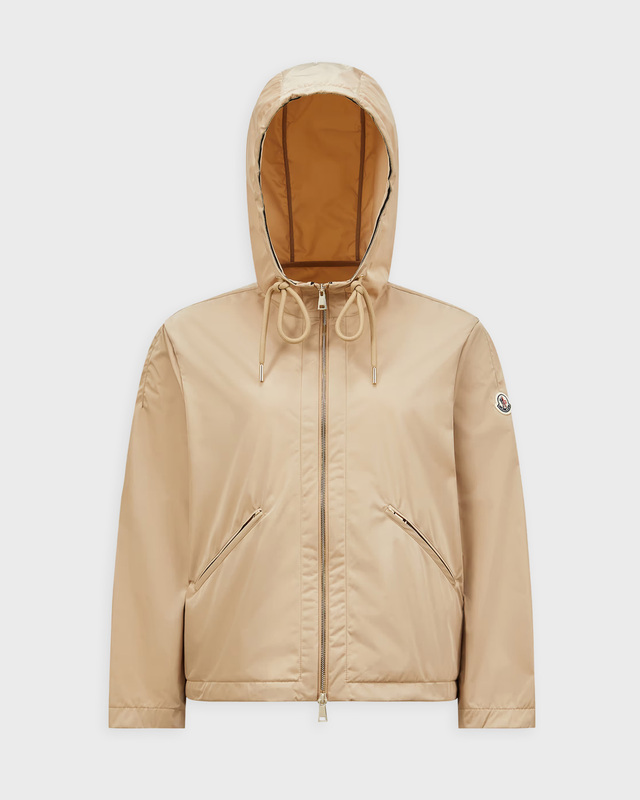 Moncler Jacka Cassiopea Hooded Brun MONCLER 2 (M)