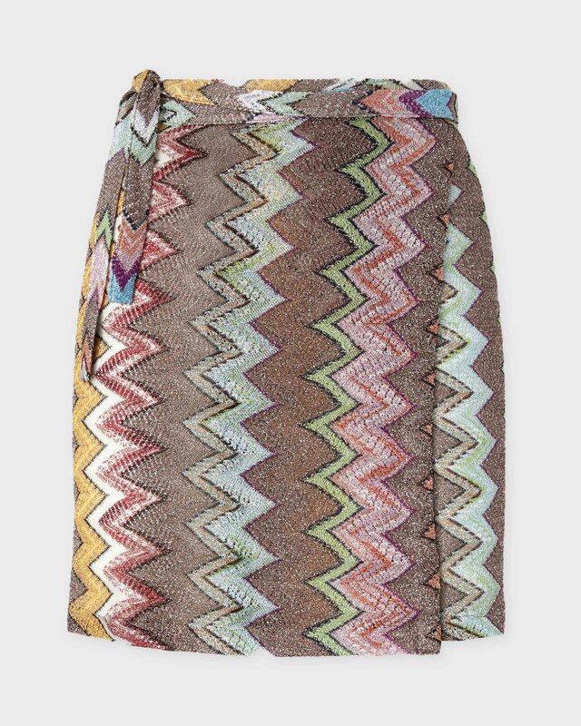 Missoni Skirt Mini Pareo Multicolor XS