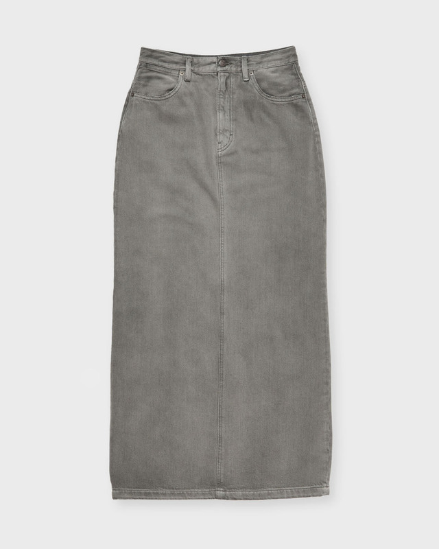 Acne Studios Skirt Denim Maxi Antracite grå 36