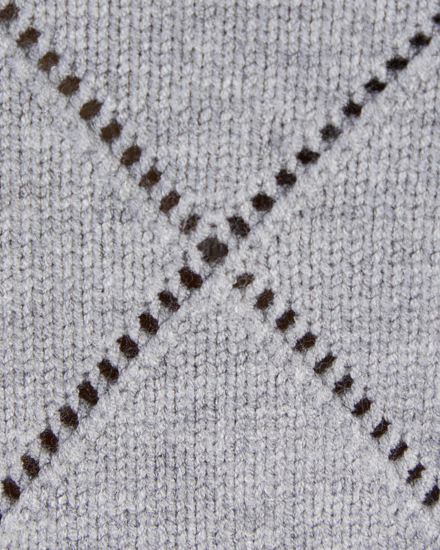 Cardigan Eamon Grey melange L