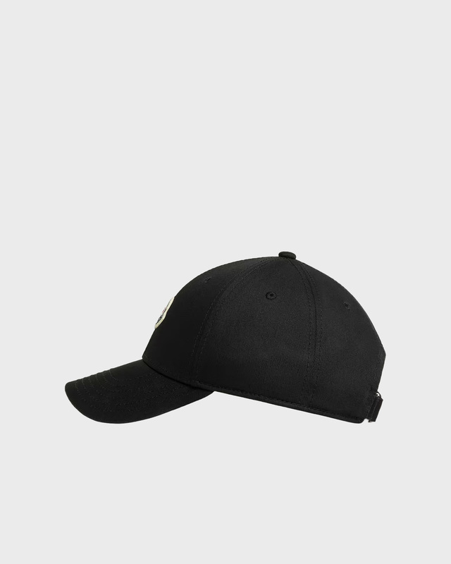 Moncler Gabardine Baseball Cap Black ONESIZE