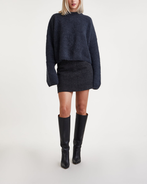 Sweater Aperto  Washed black 2