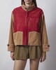 Found Jacket Canvas Corduroy Field Unisex Red/brown M