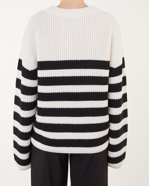 Aubry striped Svart/vit 2