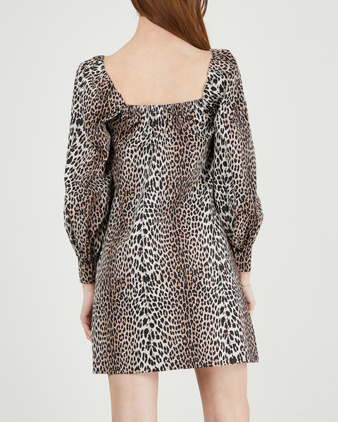 Klänning Vicky Short Leopard 2