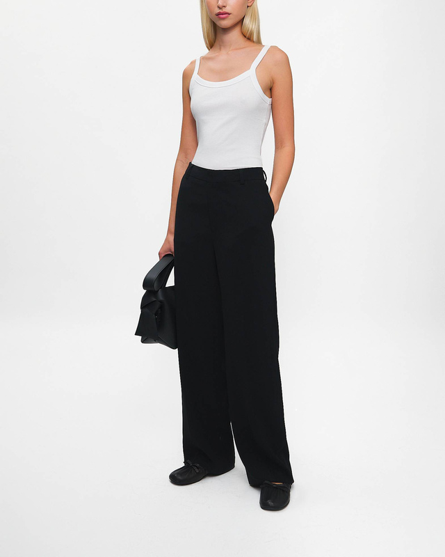 Filippa K Top Fine Rib Singlet White M
