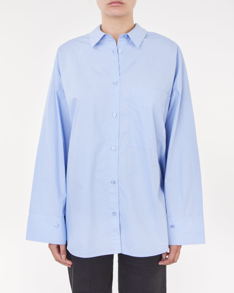 Shirt Derris Organic Cotton  Blå 1
