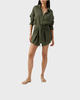 Melissa Odabash Dress Sara Cruise Olivgrön S