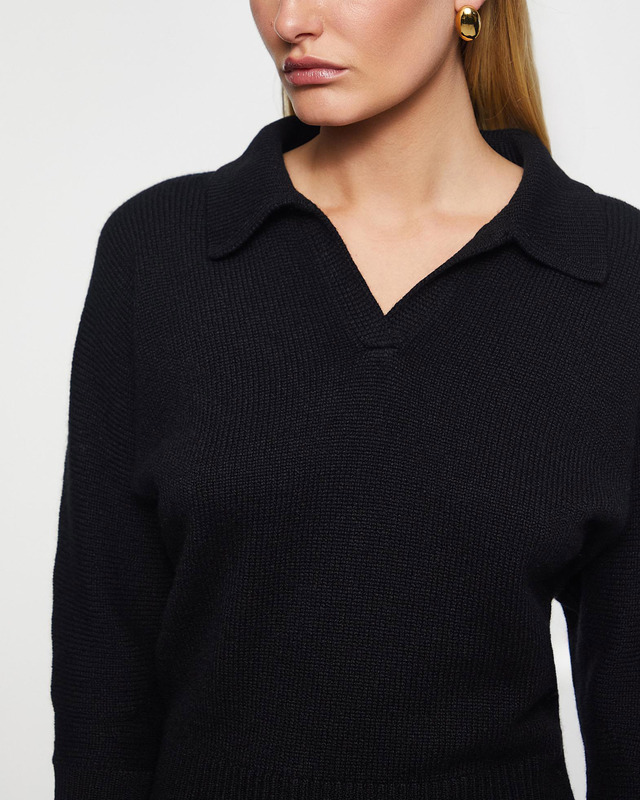KHAITE Tröja Herve Cashmere Svart S
