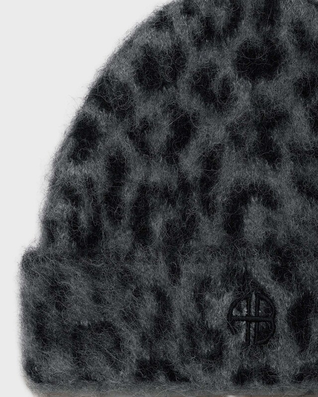 ANINE BING Mössa Elia Leopard Leopard ONESIZE
