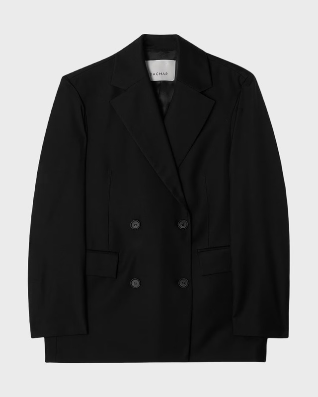 Dagmar CLASSIC WOOL BLAZER Svart 34