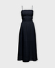 Wakakuu Icons Klänning Verona Linen Navy XS