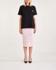 ROTATE Birger Christensen Skirt Sequin Midi Pencil Rosa 34