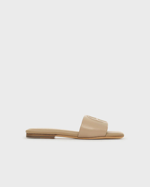 Sandals Ria Slides Monogram Brun 1