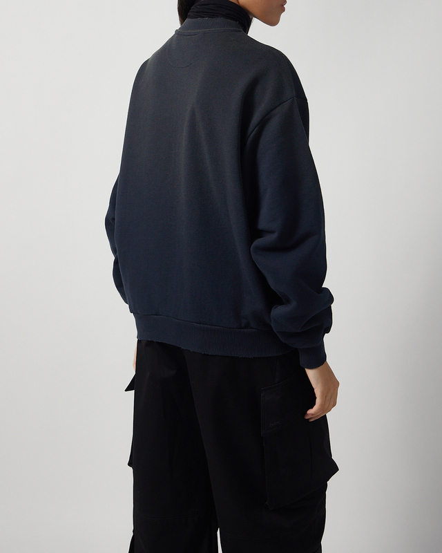 Acne Studios Sweater Zip Logo Black XS-S
