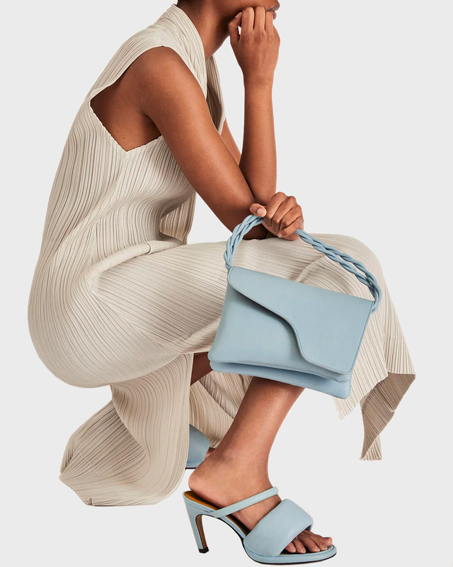 ATP Atelier Heels Agnone Pastel Blue Nappa Light blue EUR 36