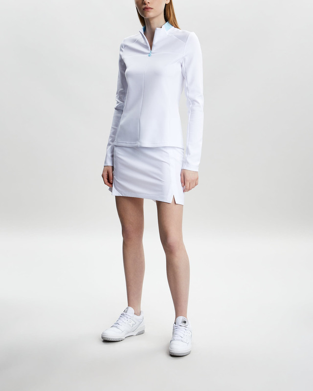 J Lindeberg Sweater Faye Mid Layer Vit L