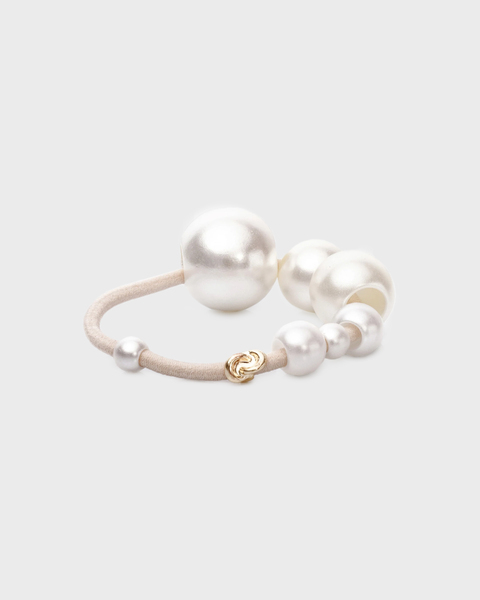 Hair Tie Pearls Vintage 1-pack Creme ONESIZE 1