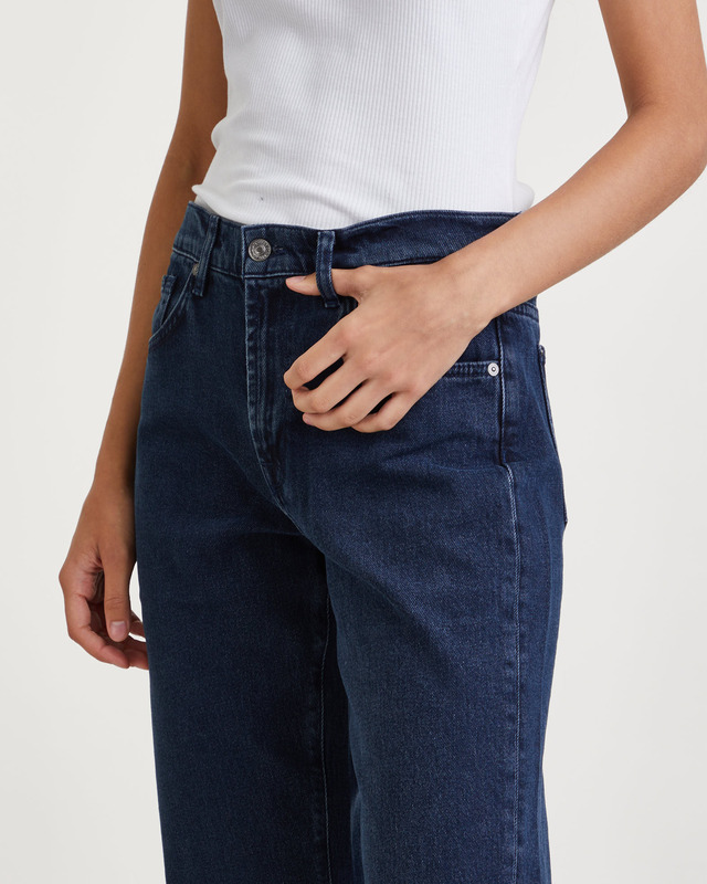 7 For All Mankind Jeans Tess Trousers Action Mörkblå 26