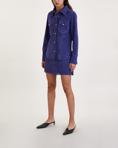 Skirt Fringe Blå 2