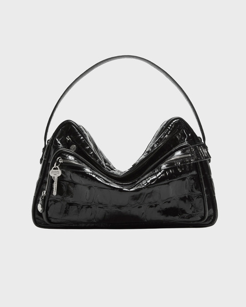 Bag Camero Camera Croco Black 1