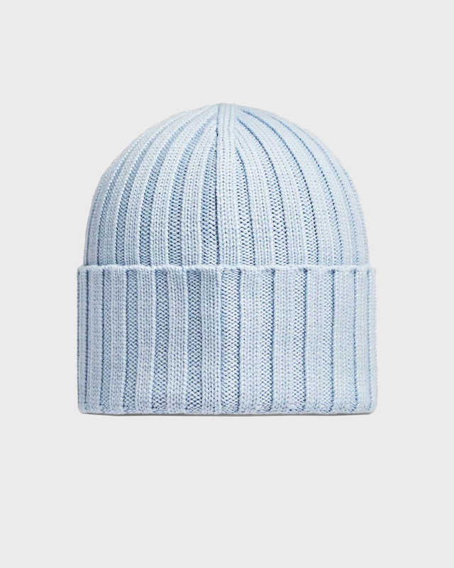 Moncler Beanie Wool Tricot  Light blue ONESIZE