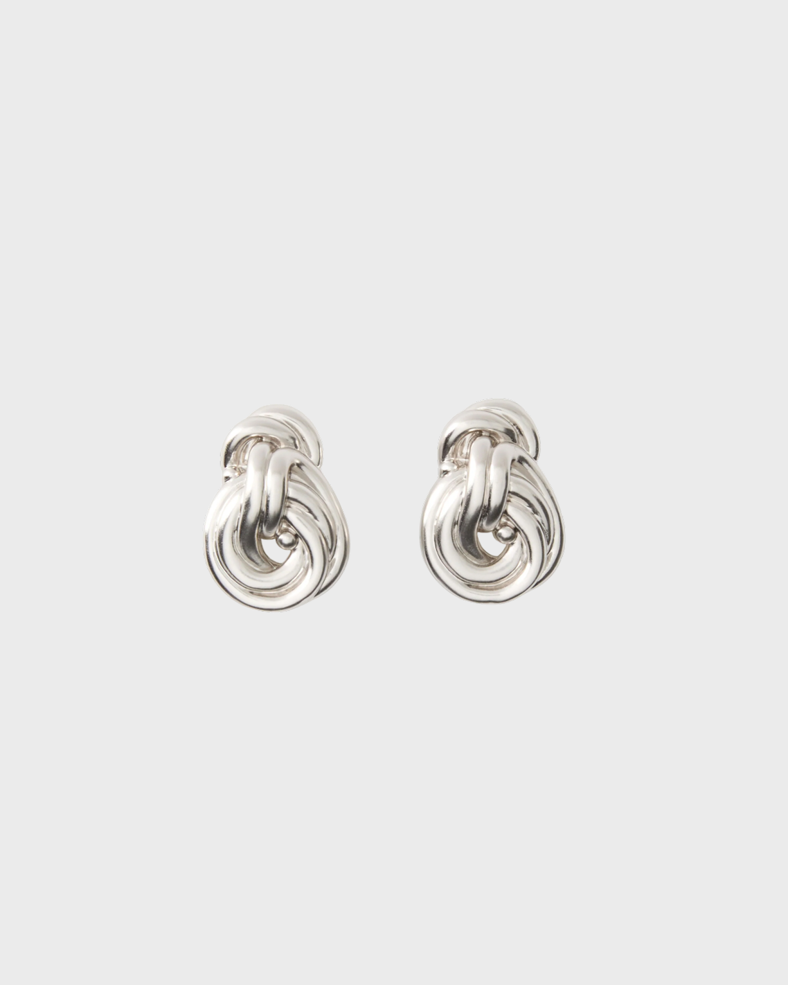 Julietta Women's Silver Knot Earrings Si Onesize