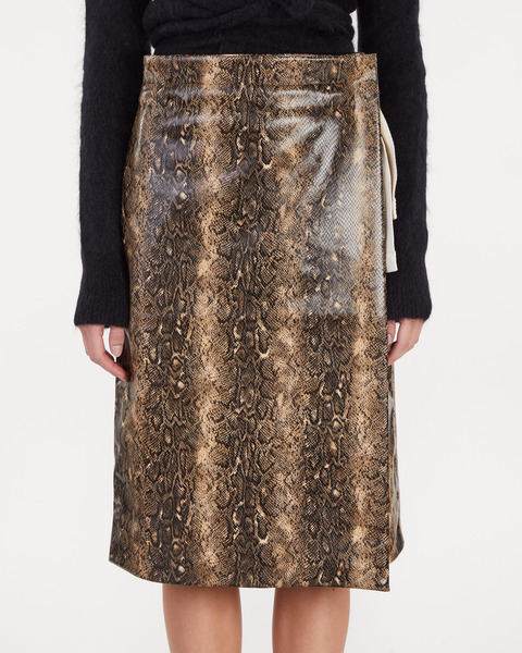 Skirt Snake Wrap Midi Skirt Snake 1
