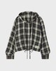 Acne Studios Shirt Hooded Check Svart/grön 36