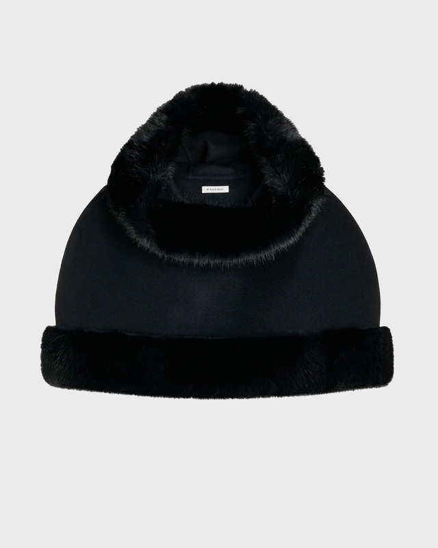 By Malene Birger Marta Ull Cape  Svart ONESIZE