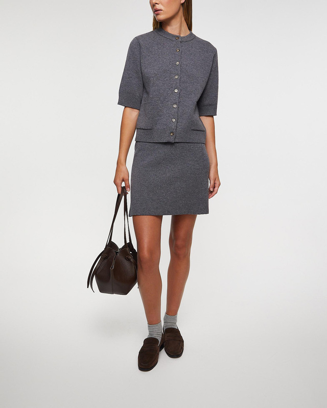 Wakakuu Icons Skirt Coventry Wool Grå M