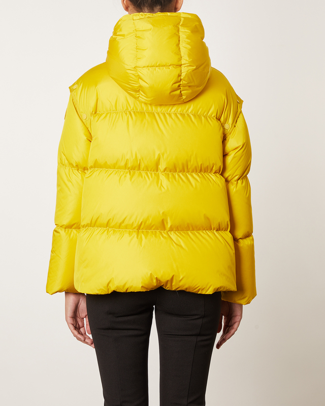 yellow moncler jacket