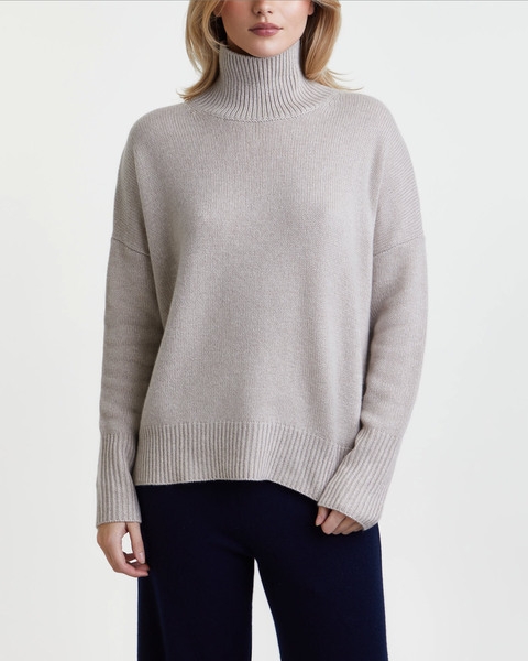 Cashmere Sweater Heidi Sand 1