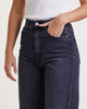 Dagmar Jeans Wide Leg Denim Mörkgrå W28/L34
