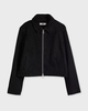 NEUW Jacket Suede Zip Black M