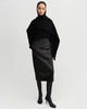 Almada Nederdel Birdy Leather Black M