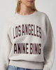 Anine Bing Sweatshirt Harry Shrunken LA Beige M