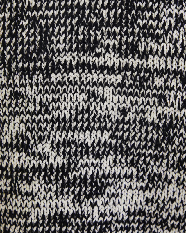 Dagmar Sweater Mouline Knit Svart/vit XS